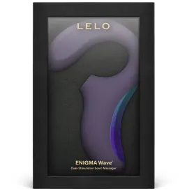 LELO - ENIGMA WAVE TRIPLE VIBRATION MASSAGER CYBER PURPLE