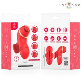 INTENSE - PATTY STIMULATEUR AVEC 4 TÊTES : SUCCION, TAPOTER, GRIFFER ET LÉCHER