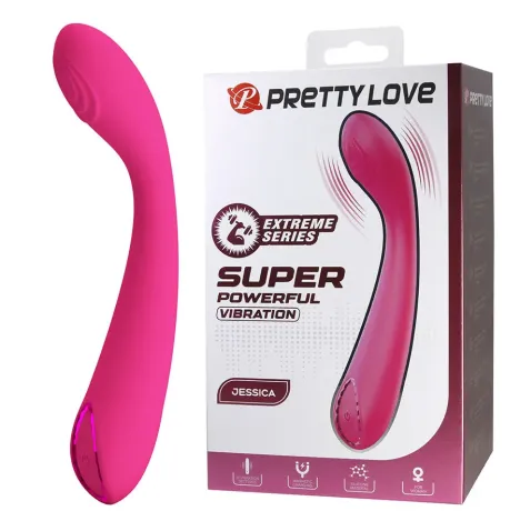 PRETTY LOVE - JESSICA HOCHLEISTUNGS-VIBRATOR IN PINK