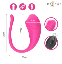 INTENSE - OLIVIA PINK VIBRATIONS-EI MIT FERNBEDIENUNG