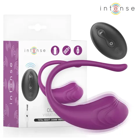 INTENSE - OLIVIA PURPLE VIBRATIONS-EI MIT FERNBEDIENUNG