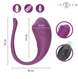 INTENSE - OLIVIA PURPLE VIBRATIONS-EI MIT FERNBEDIENUNG