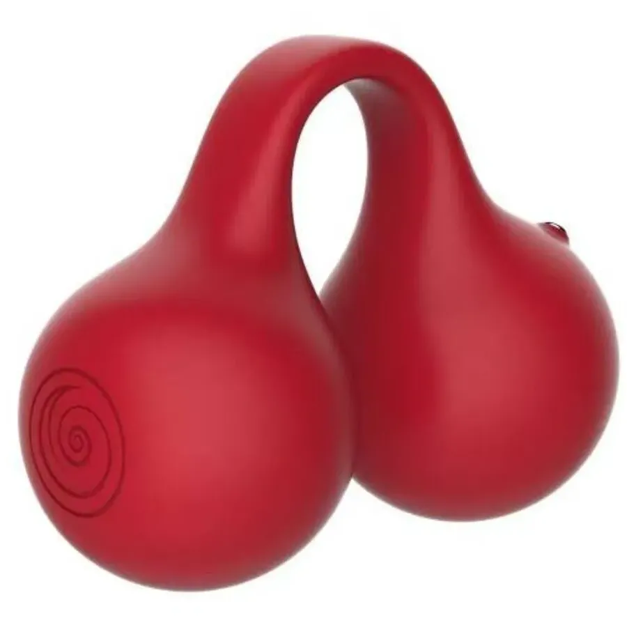 SNAIL VIBE - TWINN CHERRY FINGER VIBRATOR SNAIL VIBE - TWINN CHERRY FINGER VIBRATOR