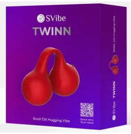SNAIL VIBE - TWINN VIBRATEUR À DOIGTS CERISE