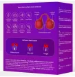SNAIL VIBE - TWINN VIBRATORE A DITA CHERRY SNAIL VIBE - TWINN VIBRATORE A DITA CHERRY