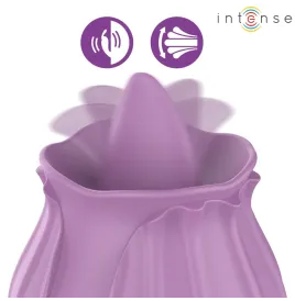 INTENSE - AZALEA FLOWER CLIT STIMULATING 10 VIBRATIONS PURPLE