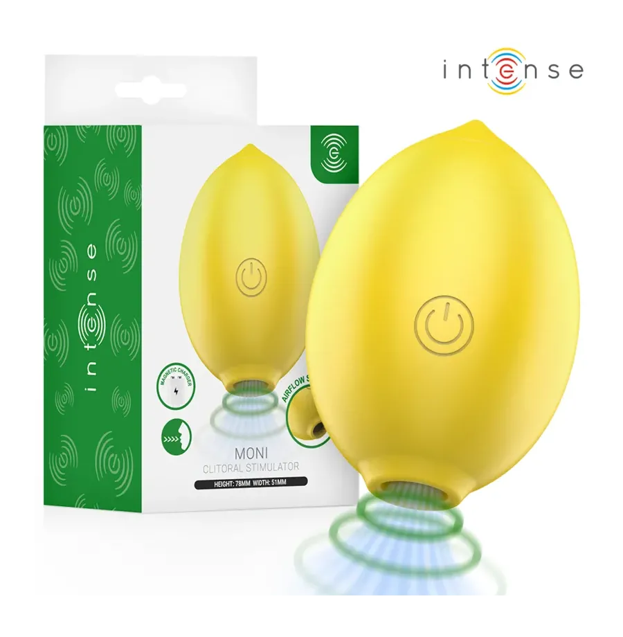 INTENSE - MONI STIMOLATORE CLITORIDE A SUZIONE LEMON INTENSE - MONI STIMOLATORE CLITORIDE A SUZIONE LEMON
