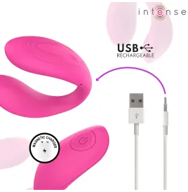 INTENSE - NORA VIBRATING CLAMP STIMULATOR PINK