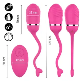 INTENSE - SOOKIE HUEVO VIBRADOR CON CONTROL REMOTO ROSA