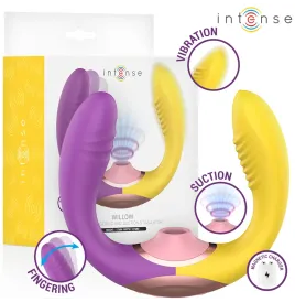 INTENSE - WILLOW STIMOLATORE A VIBRAZIONE E ASPIRAZIONE 3 IN 1