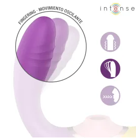 INTENSE - WILLOW STIMOLATORE A VIBRAZIONE E ASPIRAZIONE 3 IN 1