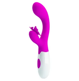 PRETTY LOVE - VIBRATORE A CONIGLIO BUTTERFLY KISS 30 FUNZIONI VIOLA