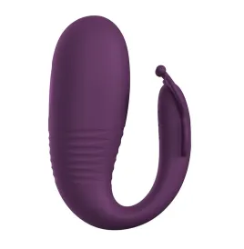 PRETTY LOVE - KLAY STOSS-EI-VIBRATOR, APP-STEUERUNG, LILA