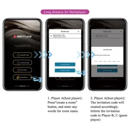 PRETTY LOVE - VIBRATEUR ŒUF À PROFONDEUR KLAY CONTRÔLÉ PAR APPLICATION VIOLET