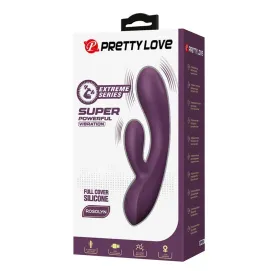 PRETTY LOVE - ROSOLYN RECHARGEABLE RABBIT VIBRATOR 10 FUNCTIONS