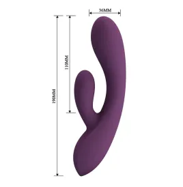 PRETTY LOVE - ROSOLYN VIBRADOR RABBIT RECARGABLE 10 FUNCIONES