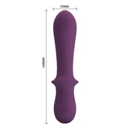 PRETTY LOVE - ABIGAIL VIBRADOR RECARGABLE 10 FUNCIONES MORADO