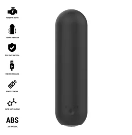 INTENSE - JUDY VIBRANT RECHARGEABLE AVEC TÉLÉCOMMANDE NOIR