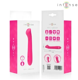 INTENSE - VIBRATORE PATY 19 CM FLESSIBILE 10 VIBRAZIONI MODELLO 2 ROSA