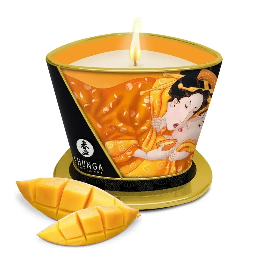 SHUNGA - CANDELA DA MASSAGGIO AL MANGO 170 ML SHUNGA - CANDELA DA MASSAGGIO AL MANGO 170 ML