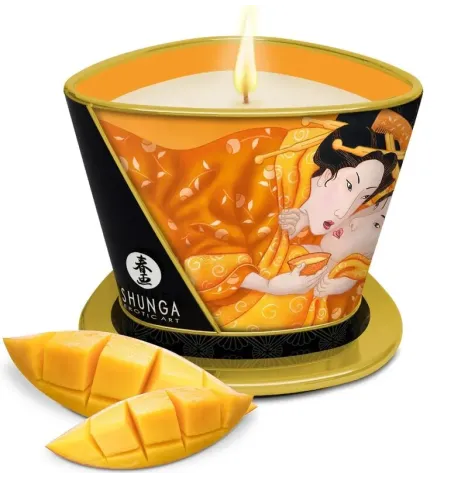 SHUNGA - CANDELA DA MASSAGGIO AL MANGO 170 ML