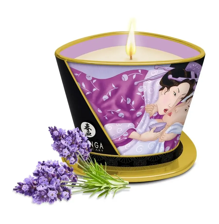 SHUNGA - VELA DE MASAJE LAVANDA 170 ML SHUNGA - VELA DE MASAJE LAVANDA 170 ML