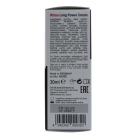 HOT - RHINO LONG POWER CREMA 30 ML