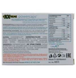 HOT - EXXTREME STARKE POWER CAPS MAN 10 STÜCK