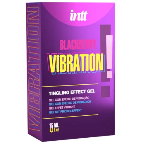 INTT RELEASES - GEL VIBRANT LIQUIDE SAVEUR MÛRE 15 ML