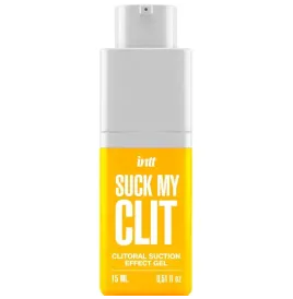 INTT - SUCK MY CLIT GEL EFFET SUCCION PARFUM MANGUE TROPICALE, 15 ML