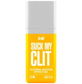 INTT - SUCK MY CLIT GEL EFFET SUCCION PARFUM MANGUE TROPICALE, 15 ML