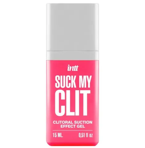 INTT - SUCK MY CLIT GEL EFFET SUCCION FRAISE SAUVAGE 15 ML