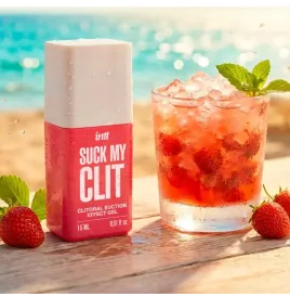 INTT - SUCK MY CLIT SUCTION EFFECT GEL WILD STRAWBERRY 15 ML