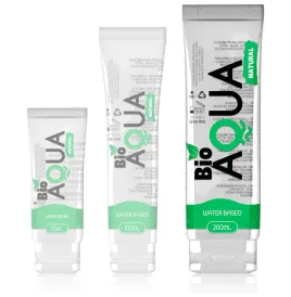 BIOAQUA LUBRICANTE INGREDIENTES NATURALES BASE AGUA 200 ML
