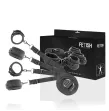 FETISH SUBMISSIVE - SET AUS HANDSCHELLEN UND KRAWATTEN MIT NOPRENE-FUTTER FETISH SUBMISSIVE - SET AUS HANDSCHELLEN UND KRAWATTEN MIT NOPRENE-FUTTER