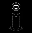 FETISH SUBMISSIVE - KNEBELRING MIT NIPPELKLEMMEN FETISH SUBMISSIVE - KNEBELRING MIT NIPPELKLEMMEN
