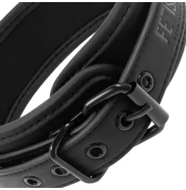 FETISH SUBMISSIVE - COLLAR CON CADENA CON FORRO DE NEOPRENO