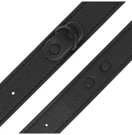 DARKNESS - WIDE THIN TEXTURED HANDCUFFS