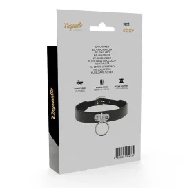 COQUETTE CHIC DESIRE - COLLIER EN CUIR VEGAN FEMME ACCESSOIRE FÉTICHE