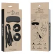 INTENSE - FETISH PLAYSET EROTICO 1 CON MANETTE, MASCHERA CIECA E FLOGGER INTENSE - FETISH PLAYSET EROTICO 1 CON MANETTE, MASCHERA CIECA E FLOGGER