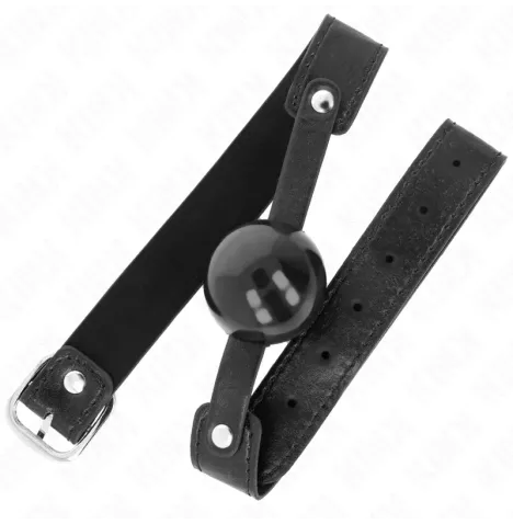 KINK - MORDAZA DE BOLA 4 CM SUAVE DE TPE MODELO 2 65 x 2.5 CM