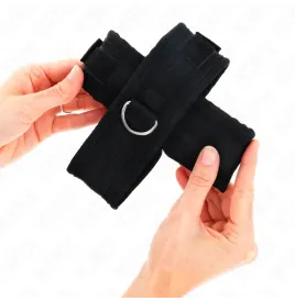 KINK - POIGNETS CROISÉS NOIR 34 X 5,5 CM