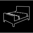 FETISH SUBMISSIVE - LUXURY BED TIES SET WITH NOPRENE LINING FETISH SUBMISSIVE - LUXURY BED TIES SET WITH NOPRENE LINING