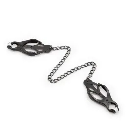 OHMAMA FETISH - Pinze per capezzoli giapponesi con catena nera