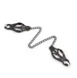 OHMAMA FETISH - JAPANESE NIPPLE Clamps WITH BLACK CHAIN OHMAMA FETISH - JAPANESE NIPPLE Clamps WITH BLACK CHAIN