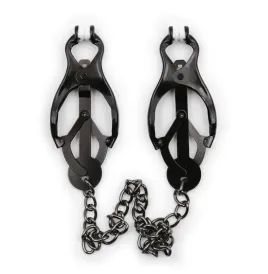 OHMAMA FETISH - Pinze per capezzoli giapponesi con catena nera