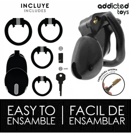 ADDICTED TOYS LOCKED - MINDNIGHT CELL GABBIA PER PENE TAGLIA S