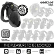 ADDICTED TOYS LOCKED - MINDNIGHT CELL CAGE À PÉNIS TAILLE S ADDICTED TOYS LOCKED - MINDNIGHT CELL CAGE À PÉNIS TAILLE S