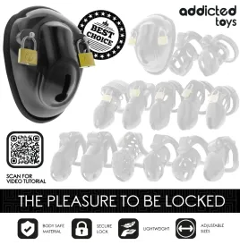 ADDICTED TOYS LOCKED - GABBIA PER PENE SENZA CHIAVE 11,5 CM