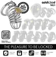 ADDICTED TOYS LOCKED - CAGE À PÉNIS EN MÉTAL IRON CELL TAILLE M ADDICTED TOYS LOCKED - CAGE À PÉNIS EN MÉTAL IRON CELL TAILLE M